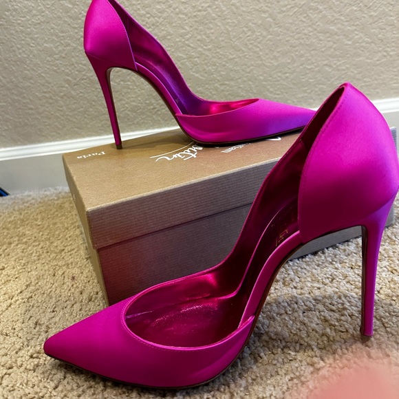 Louboutin Irina pumps in Holly pink 39.5 - Picture 4 of 6
